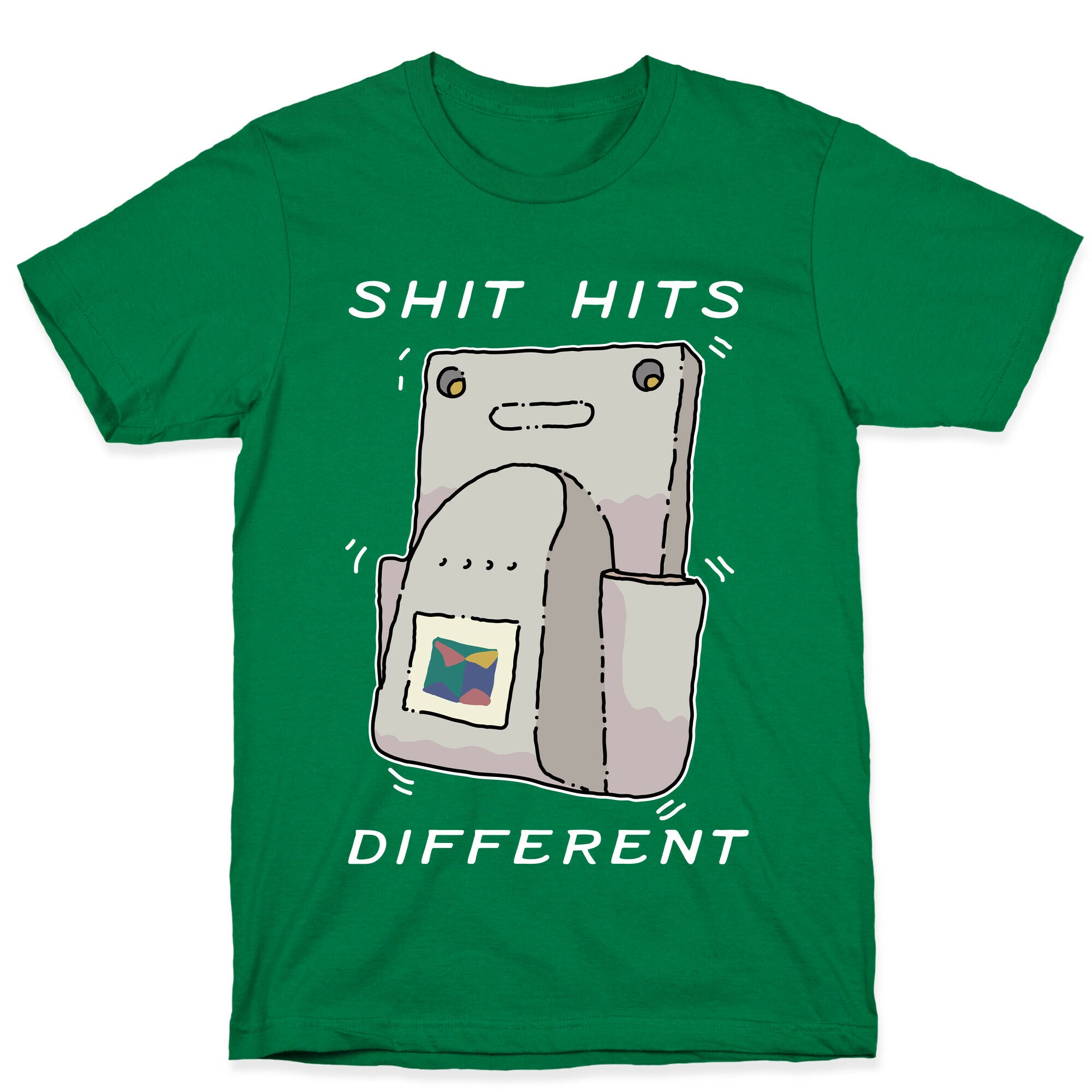 Shit Hits Different (Rumble Pack) T-Shirt